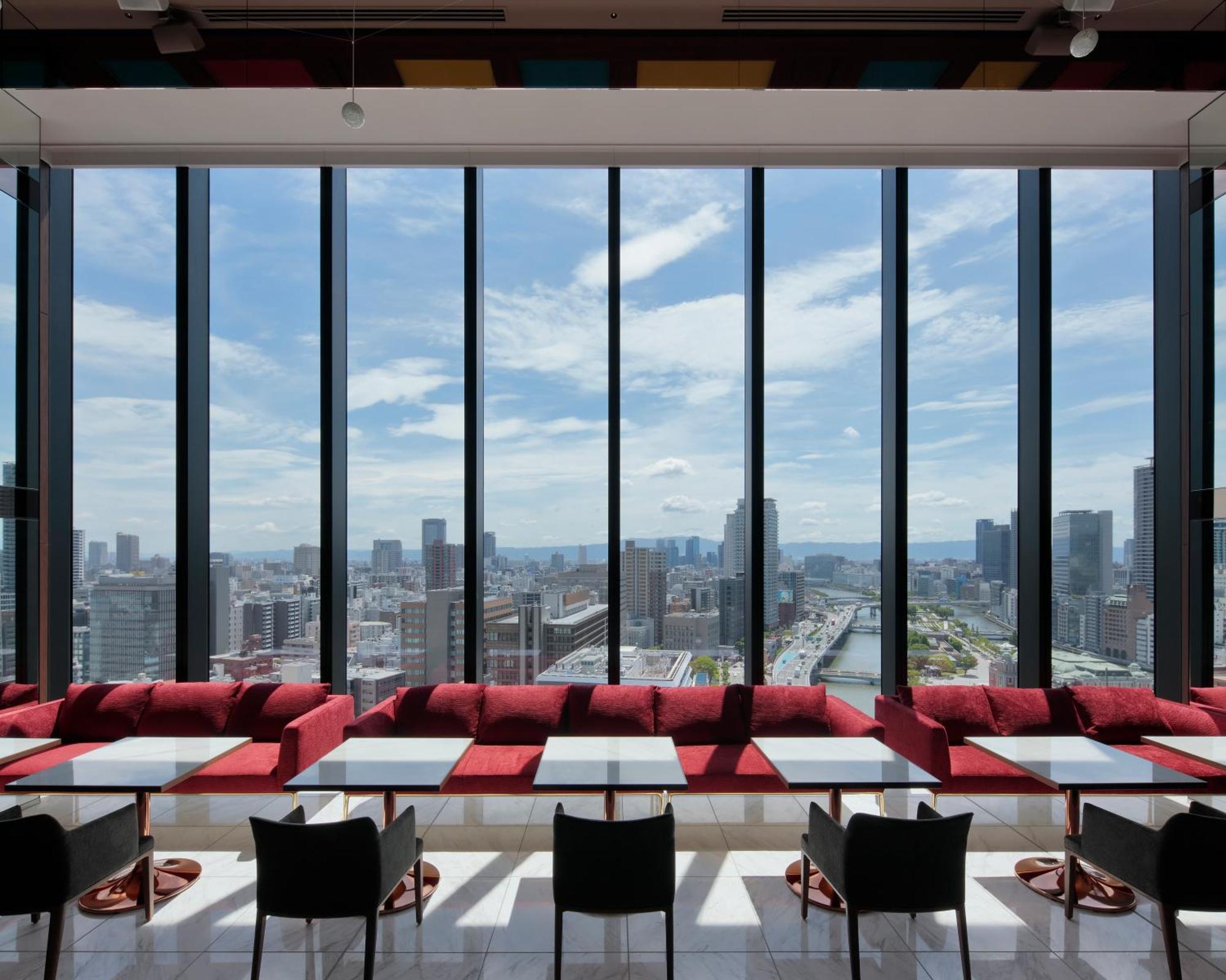 Candeo Hotels Osaka The Tower Eksteriør bilde View from the 360° Sky Bar